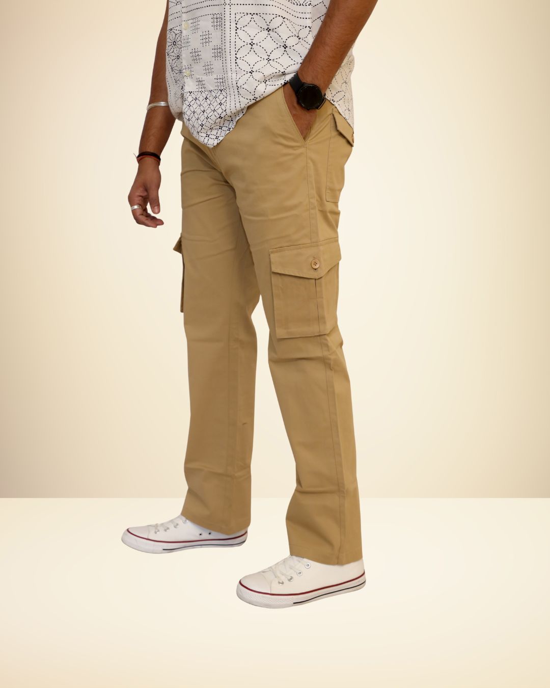 Men's Cargo Pants| Tan