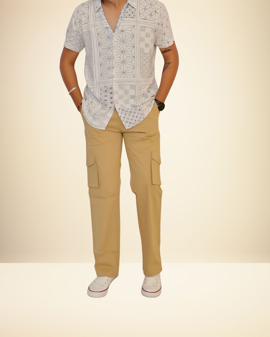 Men's Cargo Pants| Tan