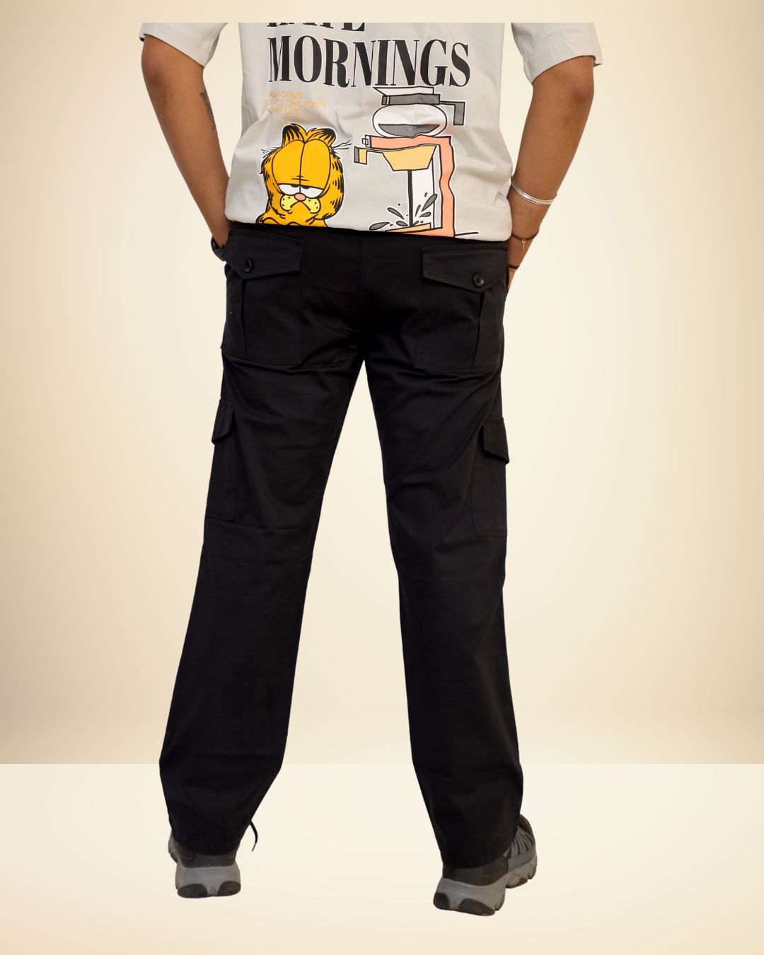 Men's Cargo Pants| Black